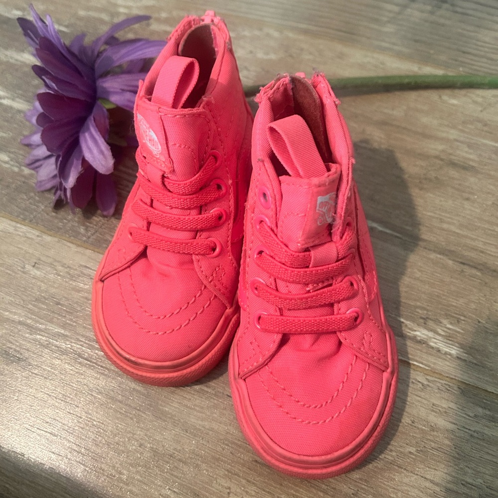 Vans Pink high top sneakers
